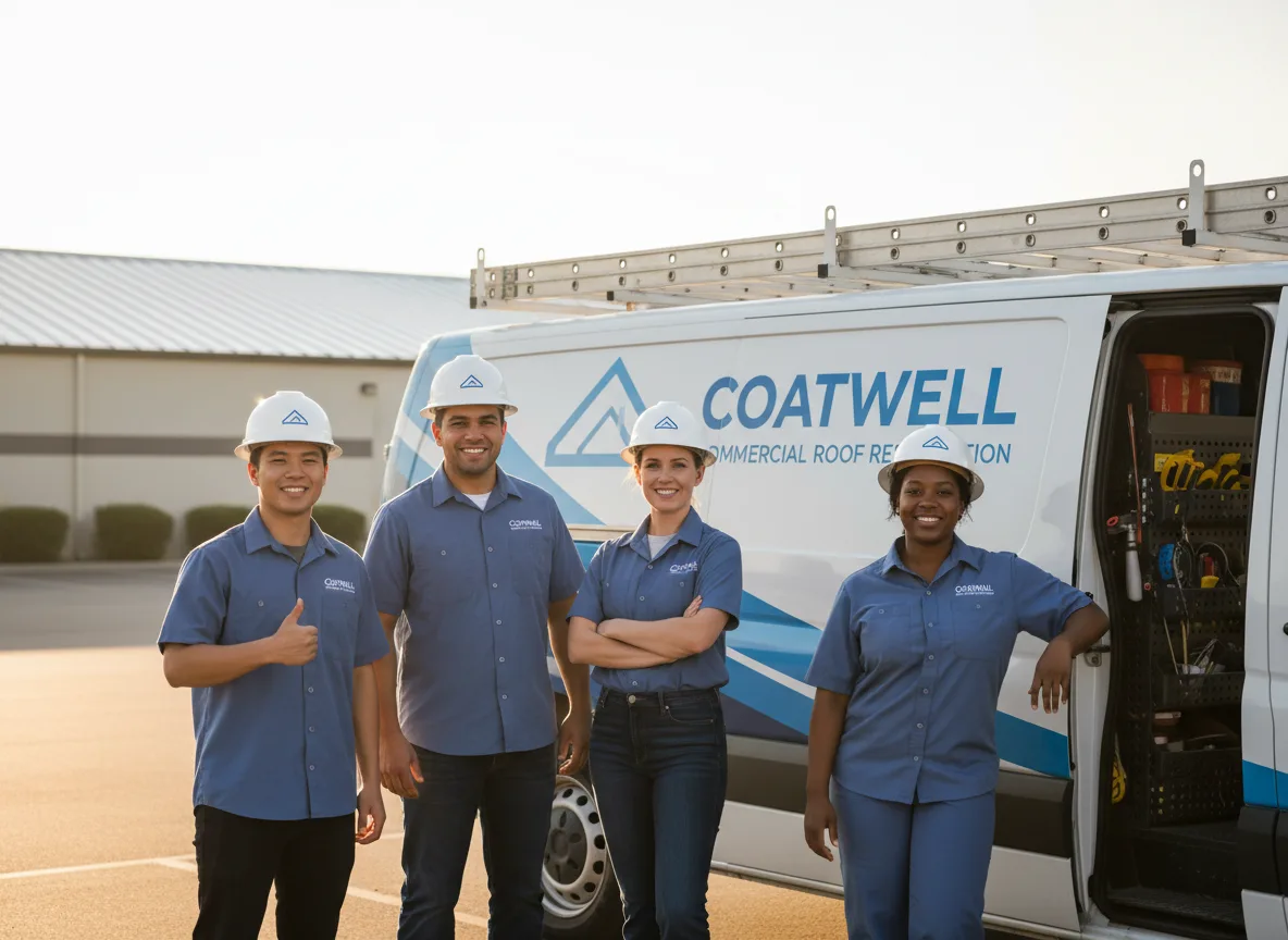 Commercial roof coating company in Saratoga Springs, UT